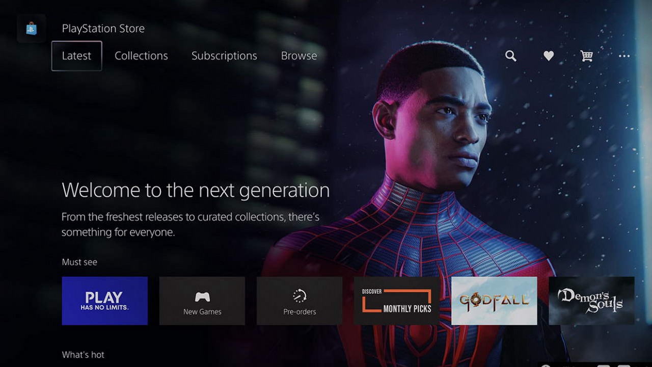 PS5 wprowadza ponownie listę życzeń do PS Store.