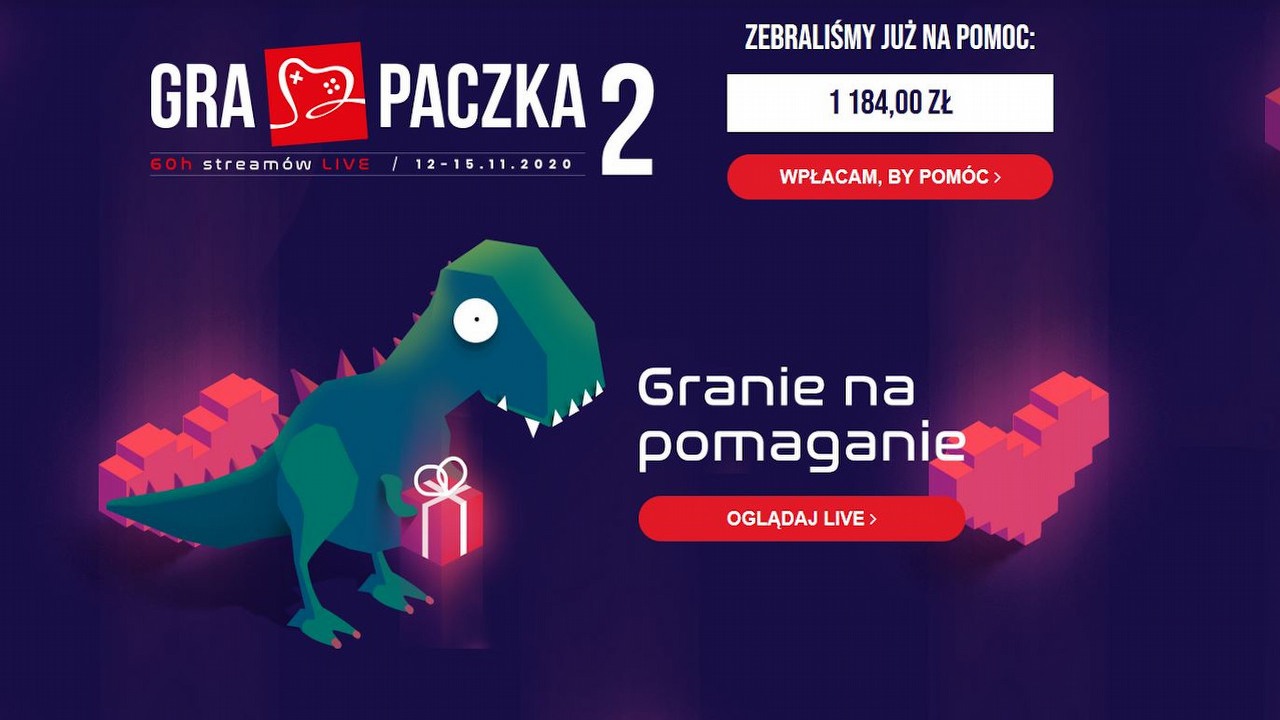 Ruszyła druga edycja Gra Paczki. Branża gier i technologii wspólnie dla potrzebujących.