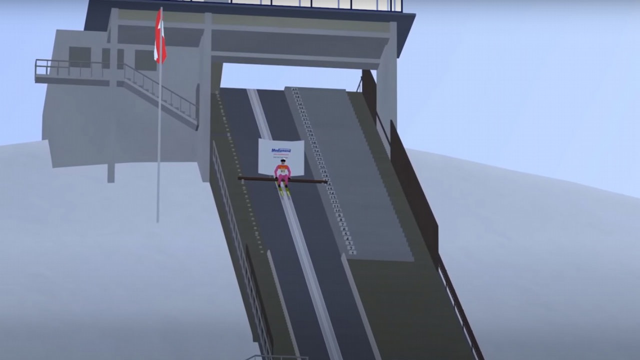 Deluxe Ski Jump 4 z fanowskimi skoczniami dzięki patchowi 1.7.0.