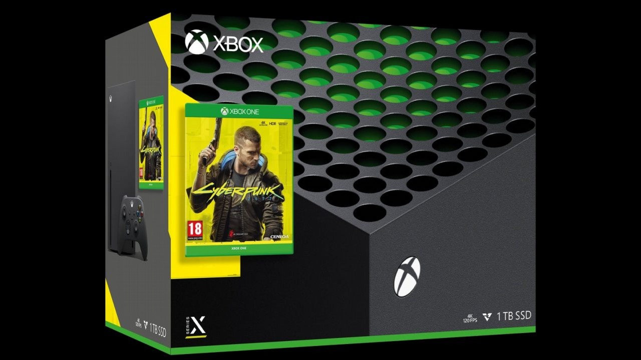 Wystartował pre-order na zestaw Xbox Series X + Cyberpunk 2077.
