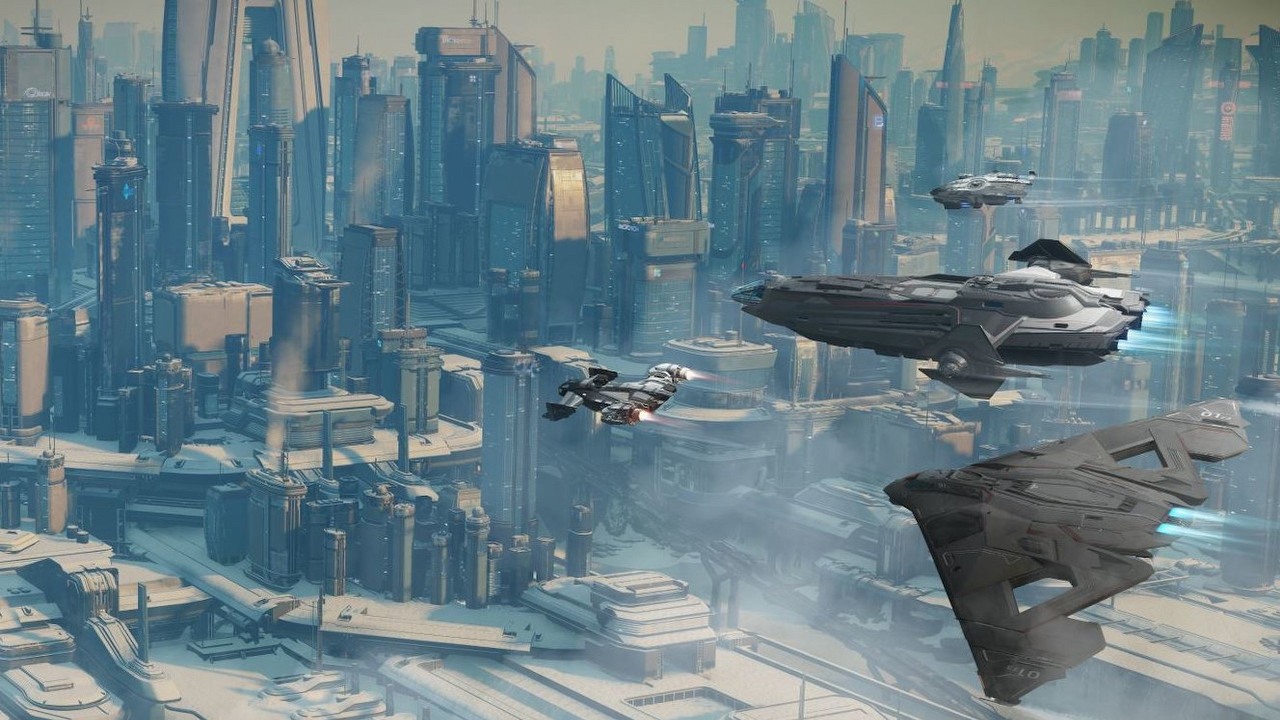 Wystawa statków w Star Citizen. Społeczność szykuje się na wielkie zakupy i darmowe testy.