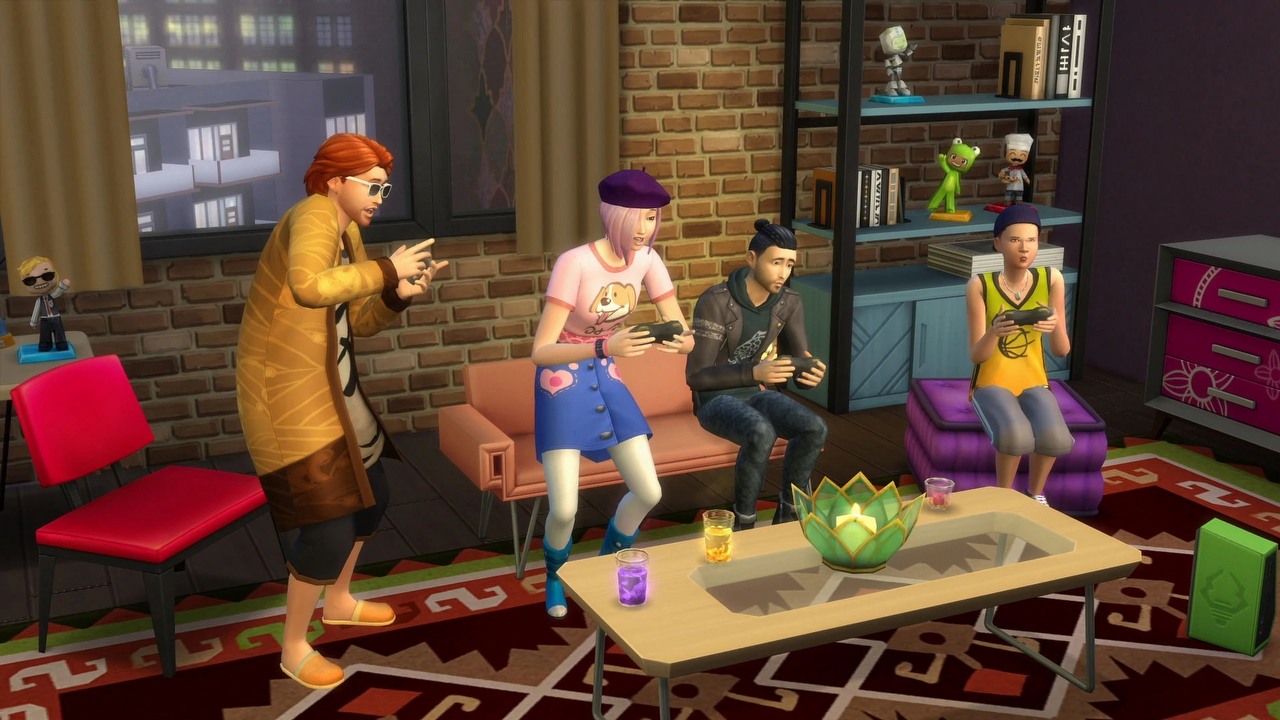 Simy już grają w Cyberpunk 2077. Nowe gry w The Sims 4 dzięki modowi.
