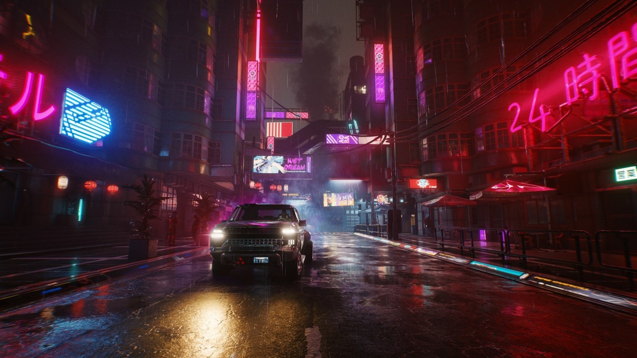 Cyberpunk 2077 - ray tracing na premierę tylko na kartach Nvidii.