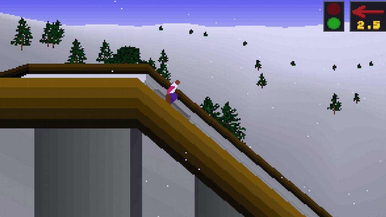 Legendarny Deluxe Ski Jump 2 na telefonach.