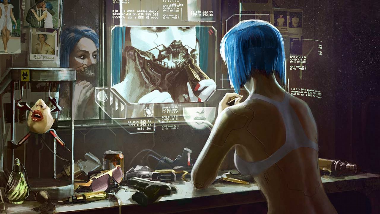Cyberpunk 2077 z pornograficzną parodią.