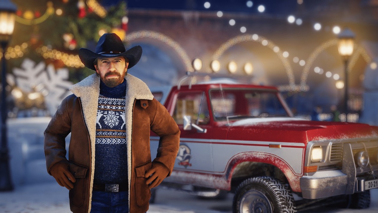 Chuck Norris świątecznym ambasadorem World of Tanks.