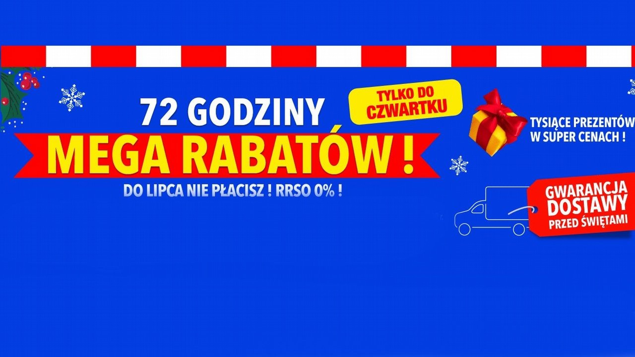 72 godziny mega rabatów - tanie słuchawki i inne okazje w RTV Euro AGD.