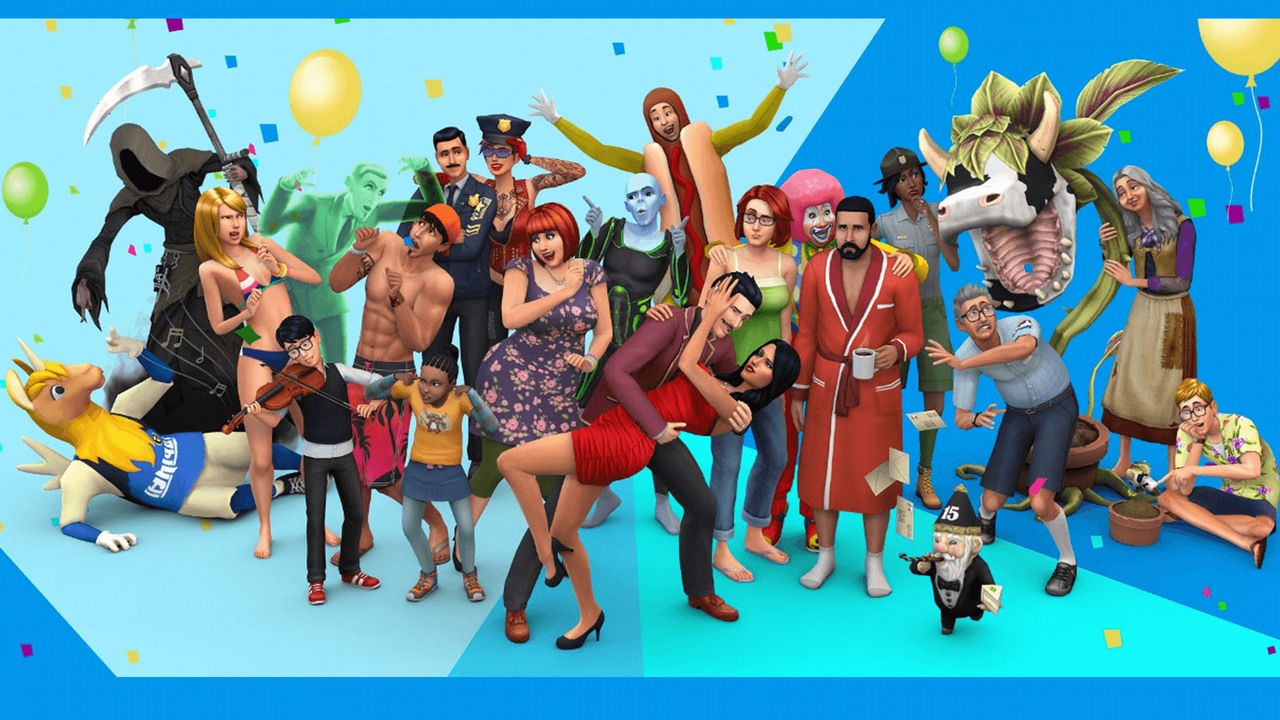 The Sims 4 - edycja świata na gameplayu moda World Edit.