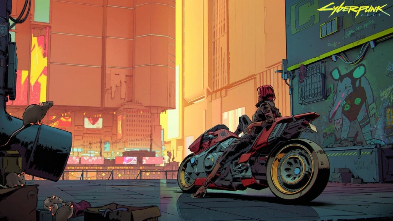 Cyberpunk 2077 jako anime wygląda całkiem dobrze.