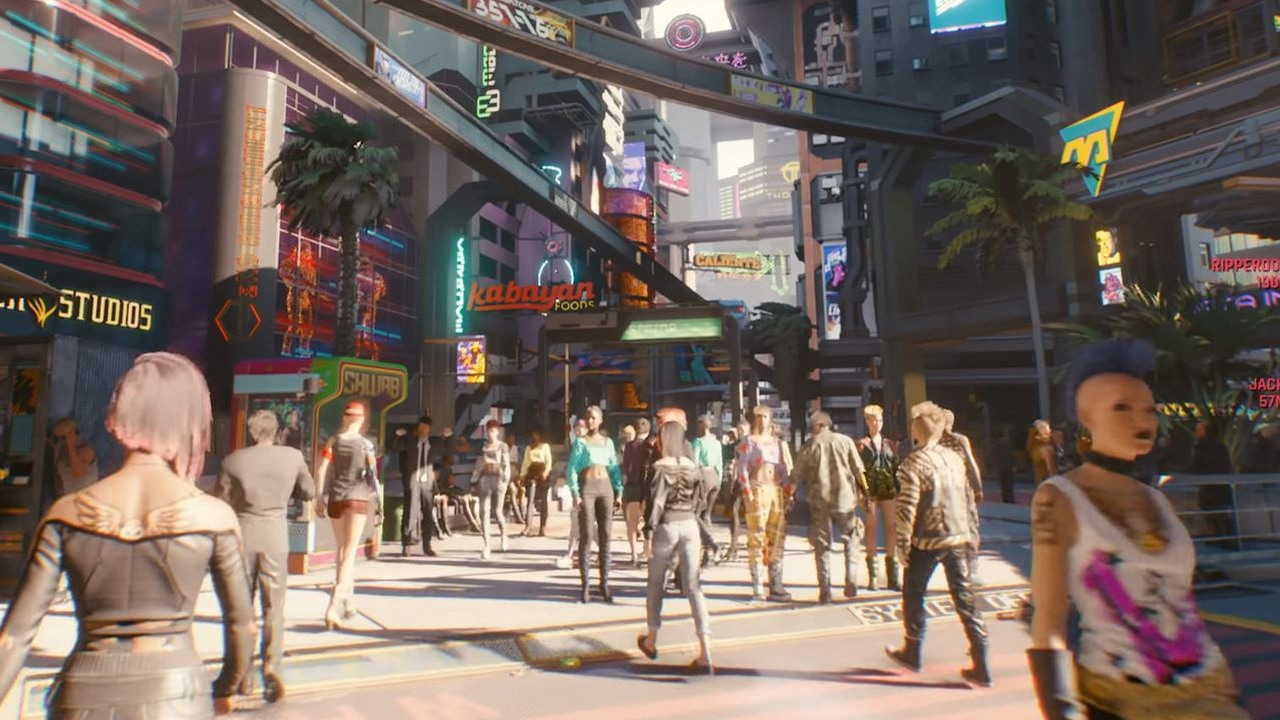 Cyberpunk 2077 dostał moda poprawiającego zachowanie tłumu.