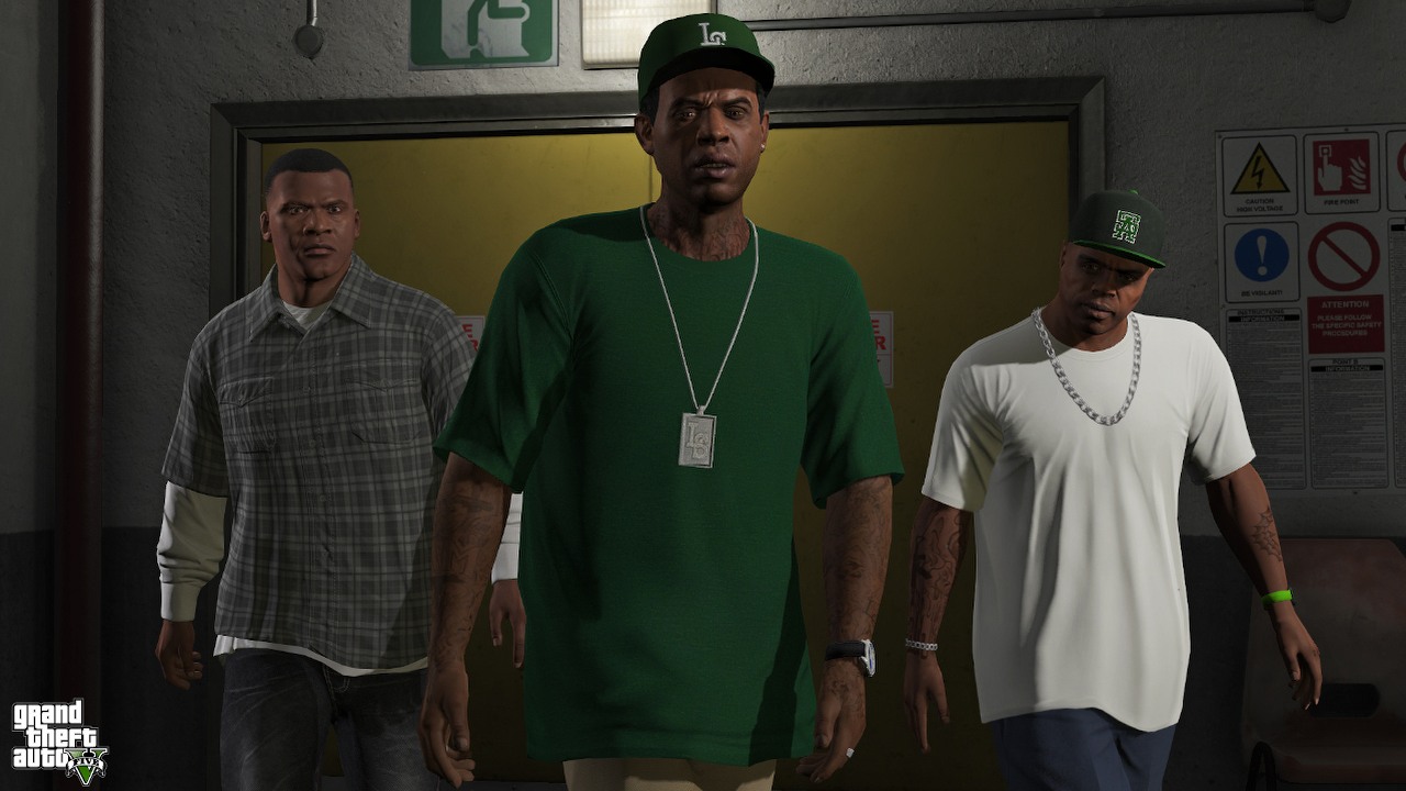 GTA 5 - popularna scena odtworzona na żywo przez aktorów głosowych.
