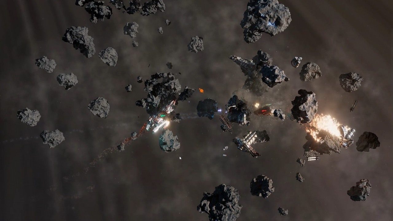 Falling Frontier - intrygujący kosmiczny RTS zmierza na Steama.