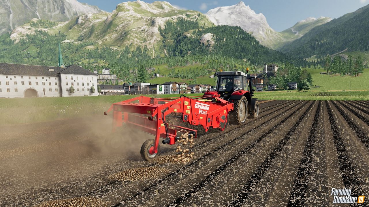 Farming Simulator 19 otrzyma DLC z maszynami do uprawy ziemniaków.