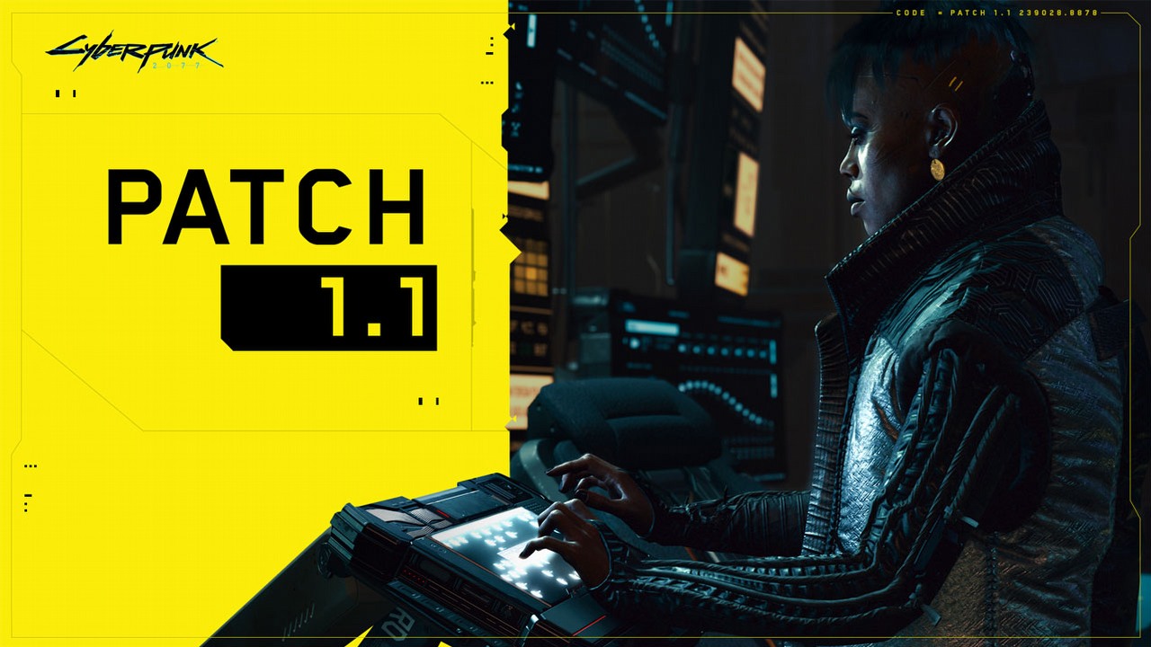 Cyberpunk 2077 otrzymał patch 1.1.