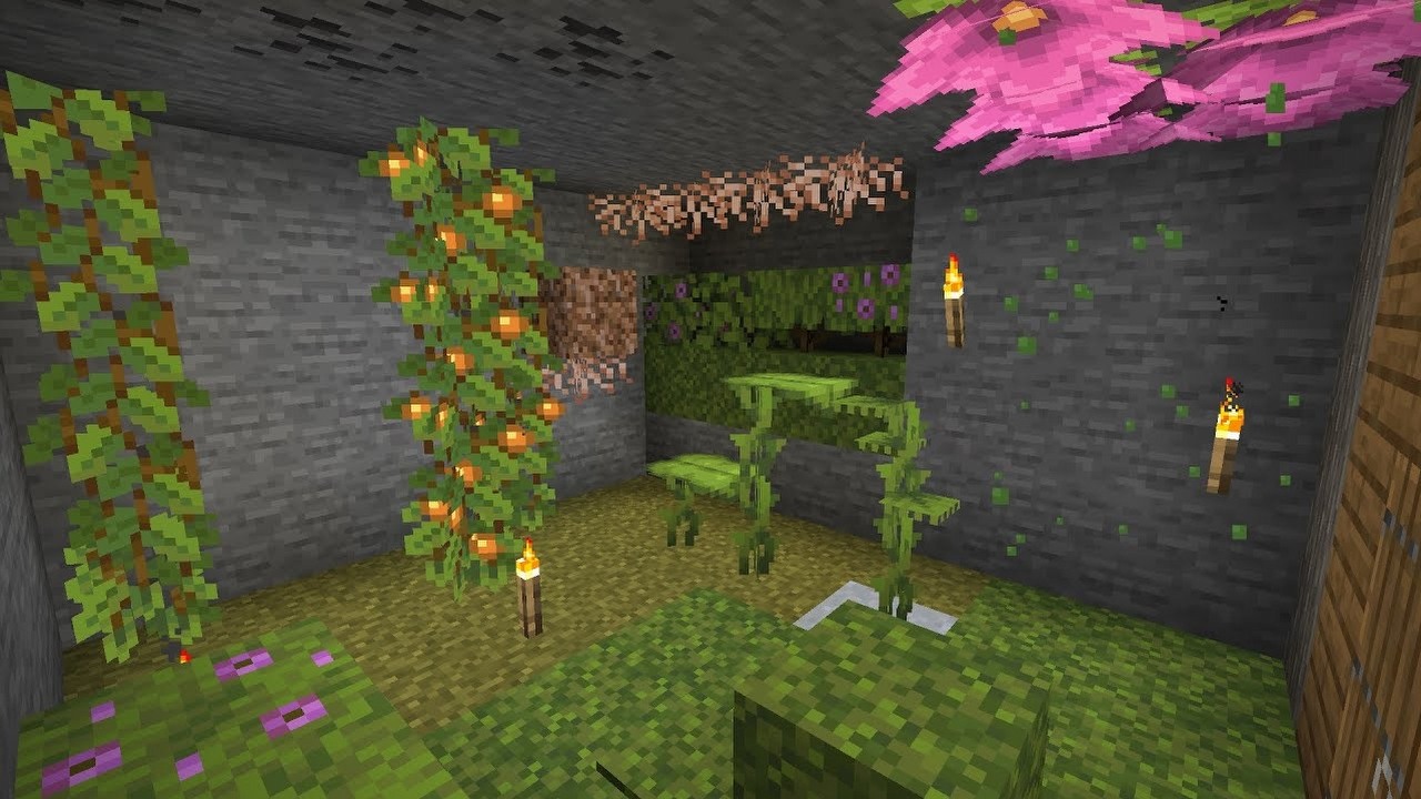 Minecraft 21w05a wprowadza bujną roślinność.