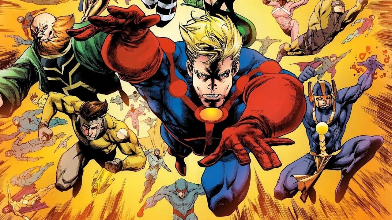 The Eternals Marvela nie powstaje na tle greenscreena.