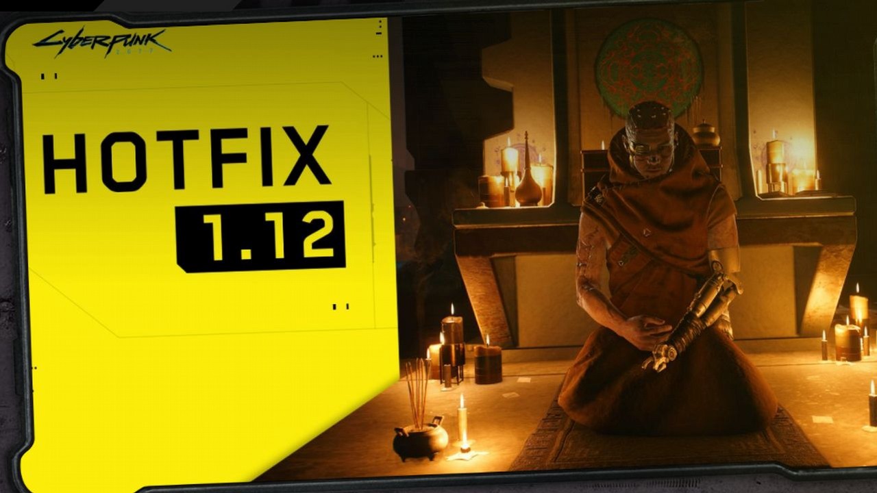 Cyberpunk 2077 - hotfix 1.12 dostępny na PC.