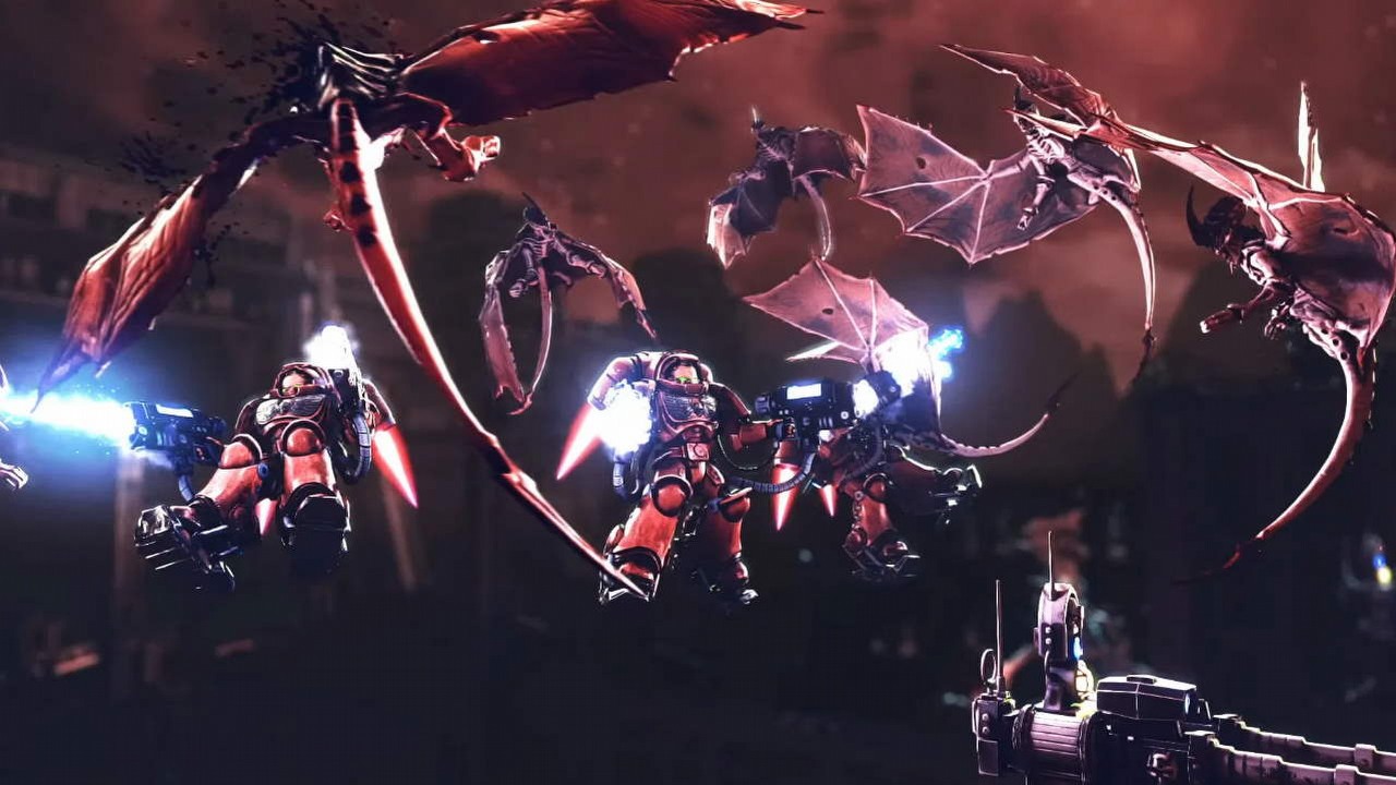 Rozgrywka z Warhammer 40,000: Battlesector daje nadzieję na dobrą grę.