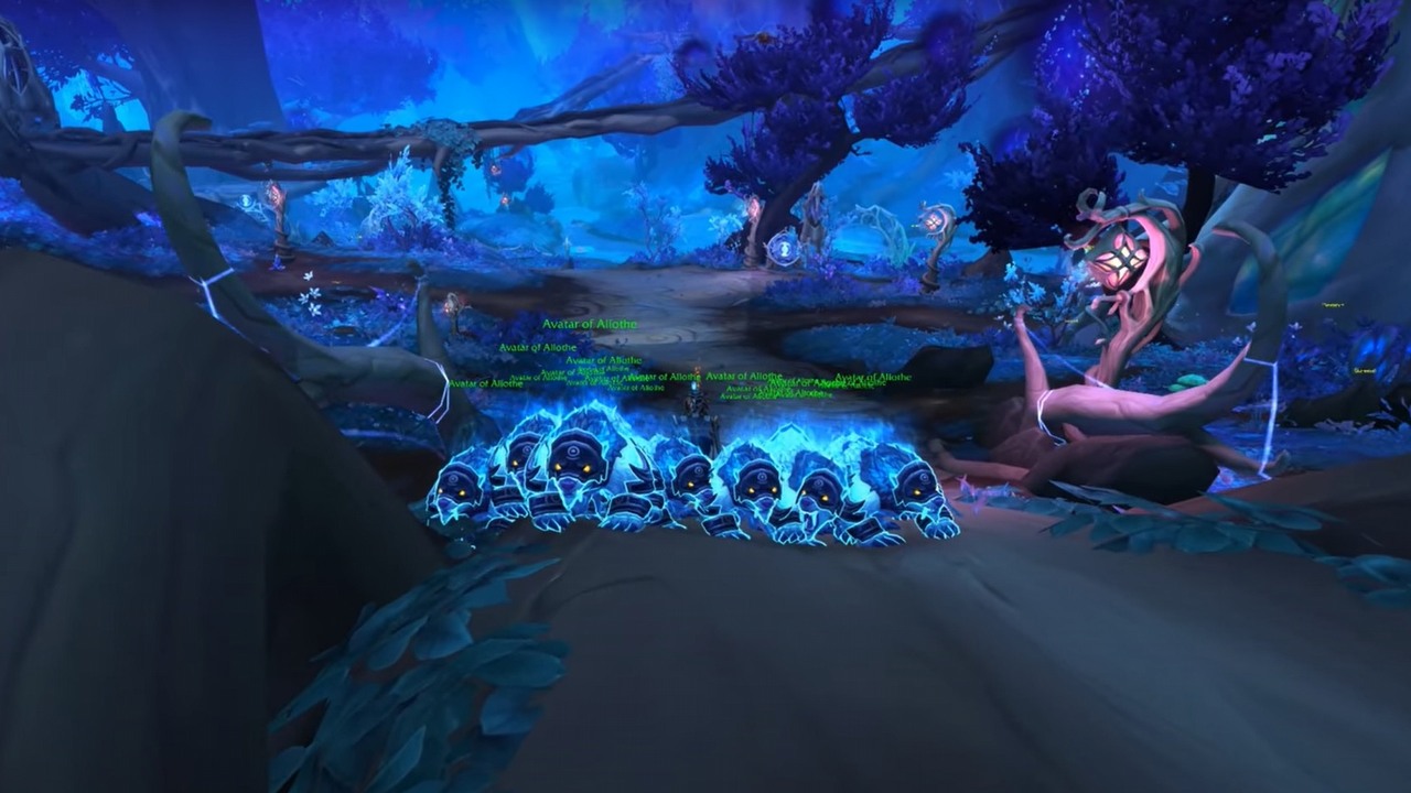 Armia księżycowych misiów niszczy bossów w WoW: Shadowlands.