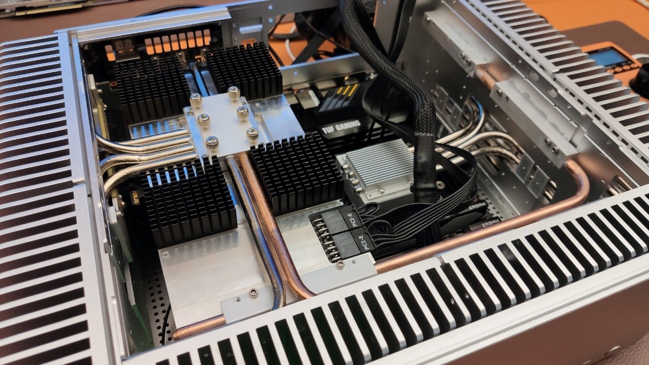 Pasywnie chłodzony RTX 3080 przetestowany w PC bez wentylatorów.