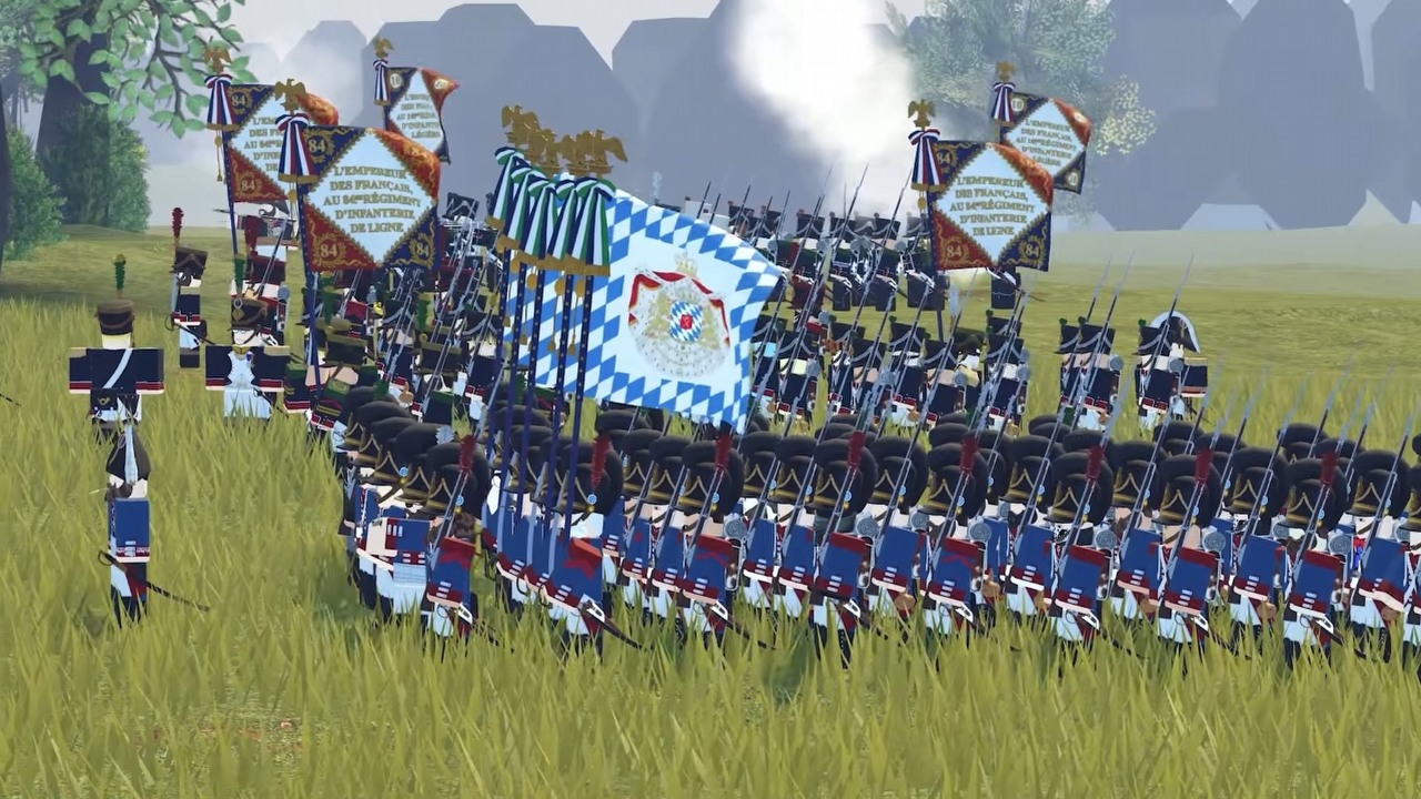 Roblox pozwolił na odtworzenie bitwy pod Waterloo.