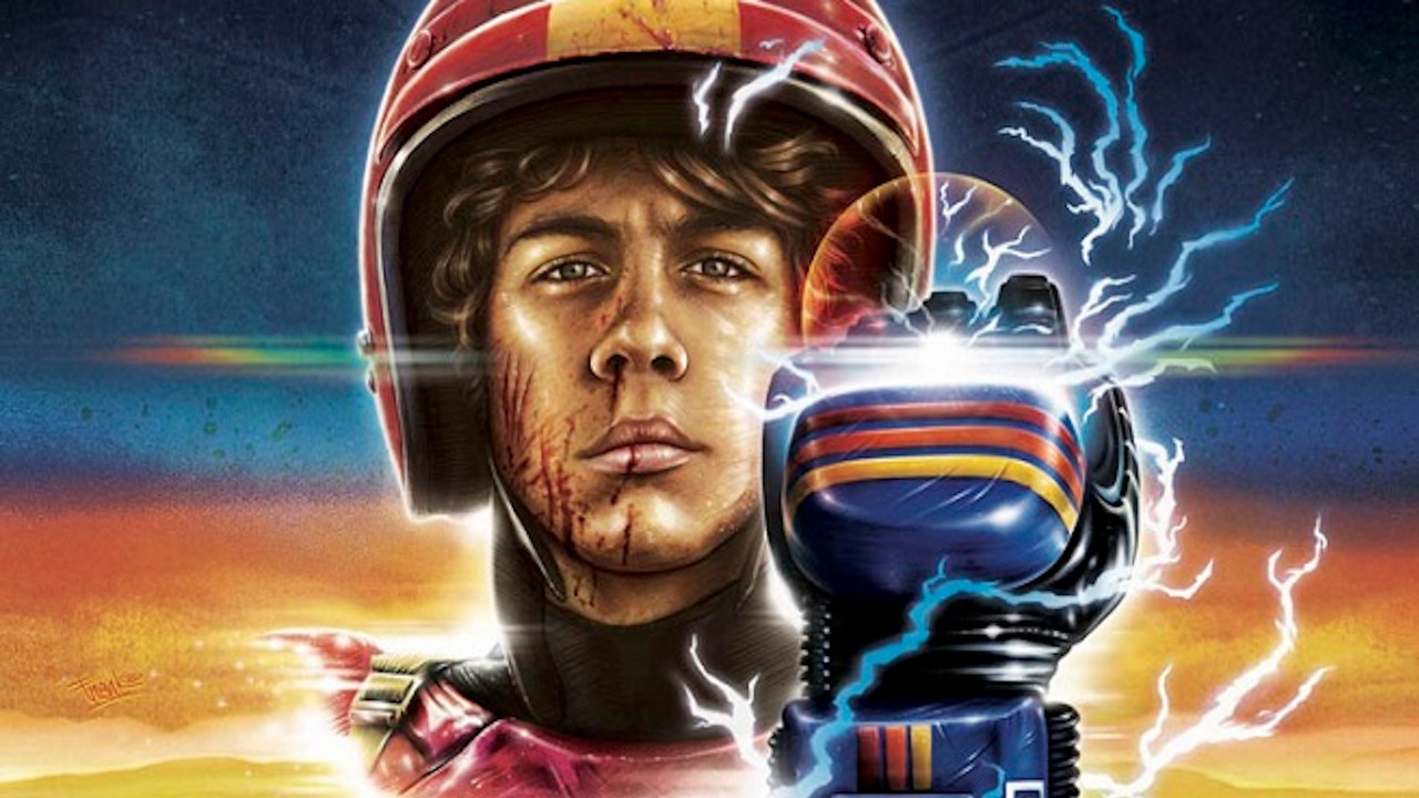 Zapowiedź Turbo Kid - twórcy obiecują krwawą akcję i szalone triki na BMX.