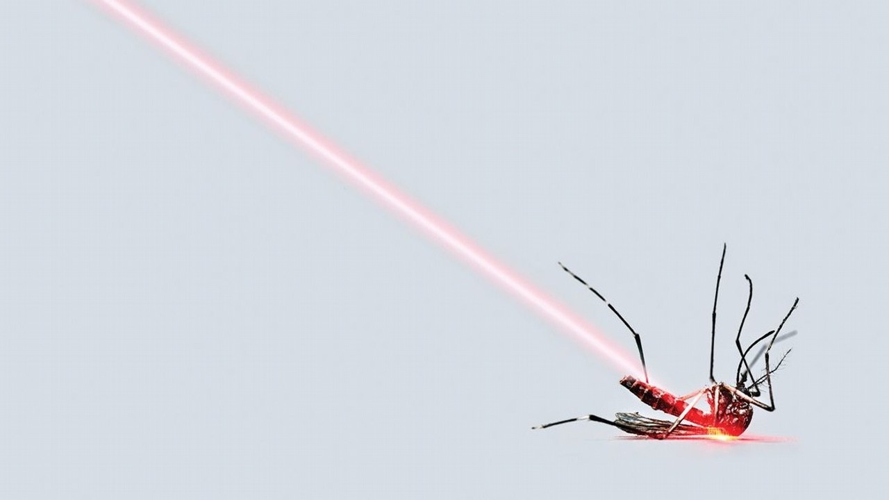 Rosyjski wynalazca tworzy laserowe działko z AI na komary.