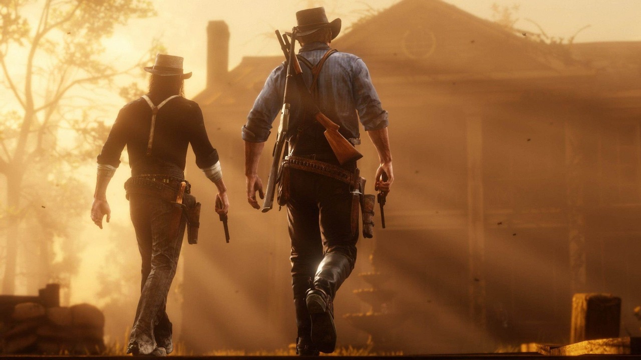 RDR2 - John Marston kłamał, jednak umie pływać.