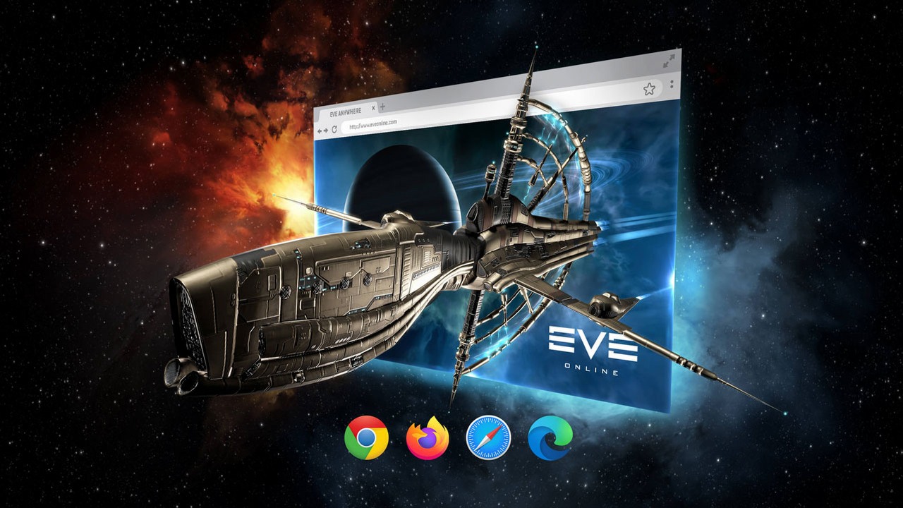 EVE Anywhere pozwoli grać w EVE Online przez przeglądarkę.
