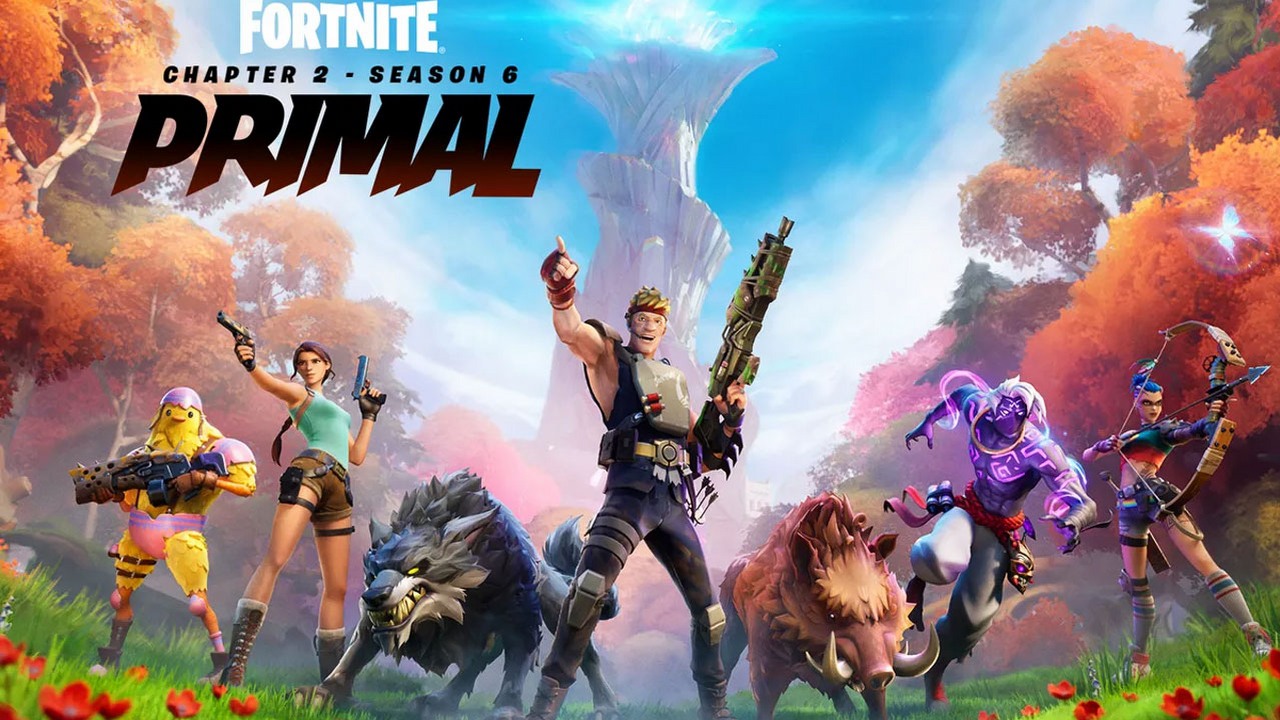 Lara Croft w Fortnite, wystartował nowy sezon.