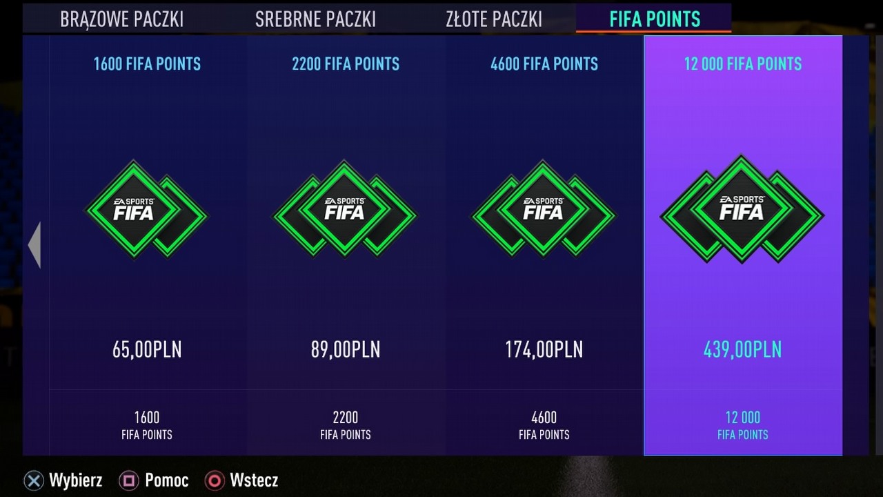 FIFA 21 FUT jest absurdalnie droga; drużyna marzeń to koszt nawet 400 tysięcy złotych.