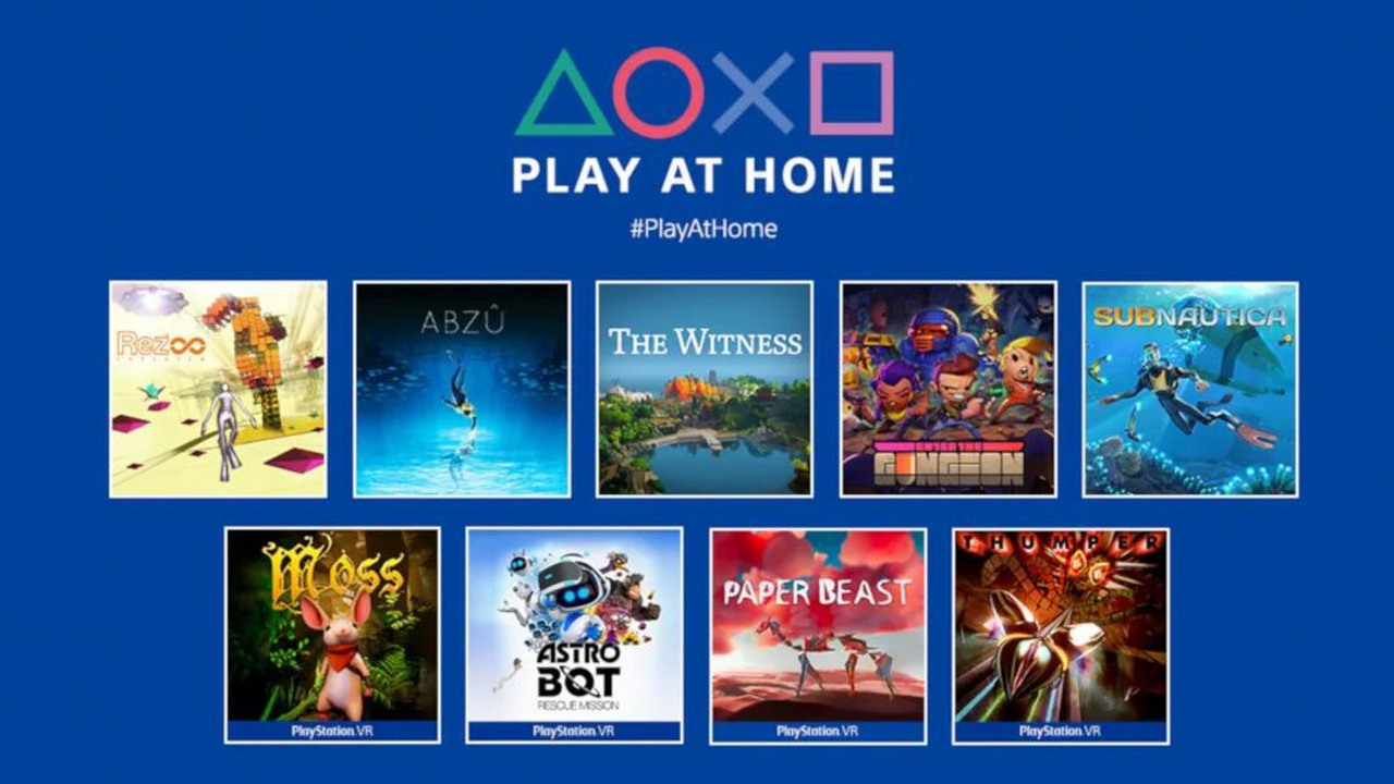 Play at Home - Sony ujawnia kolejnych 10 darmowych gier, w tym Horizon Zero Dawn.