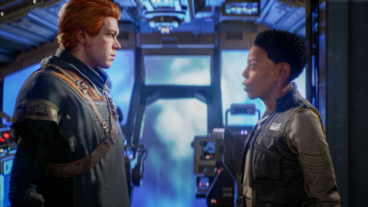 Star Wars Jedi: Fallen Order na PS5 i XSX/S z oznaczeniem wiekowym.