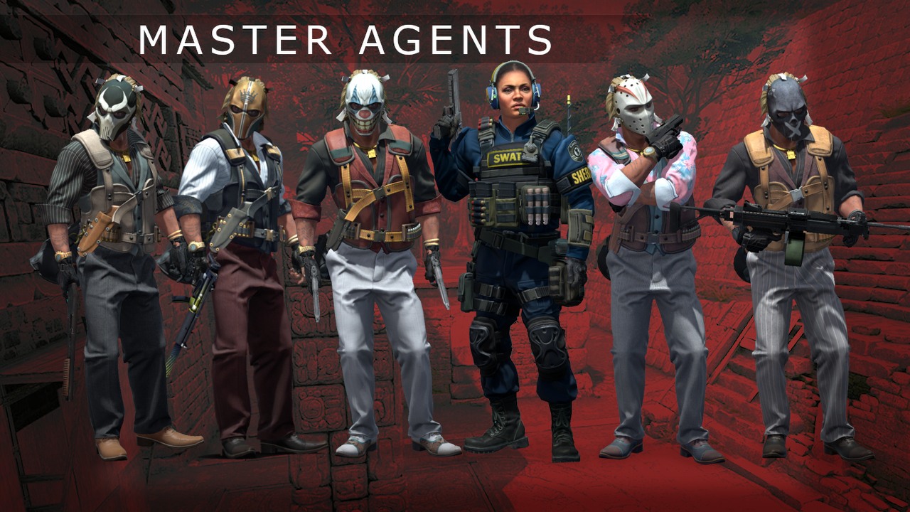 Skórki agentów problemem CS:GO. Postacie zlewają się z otoczeniem.