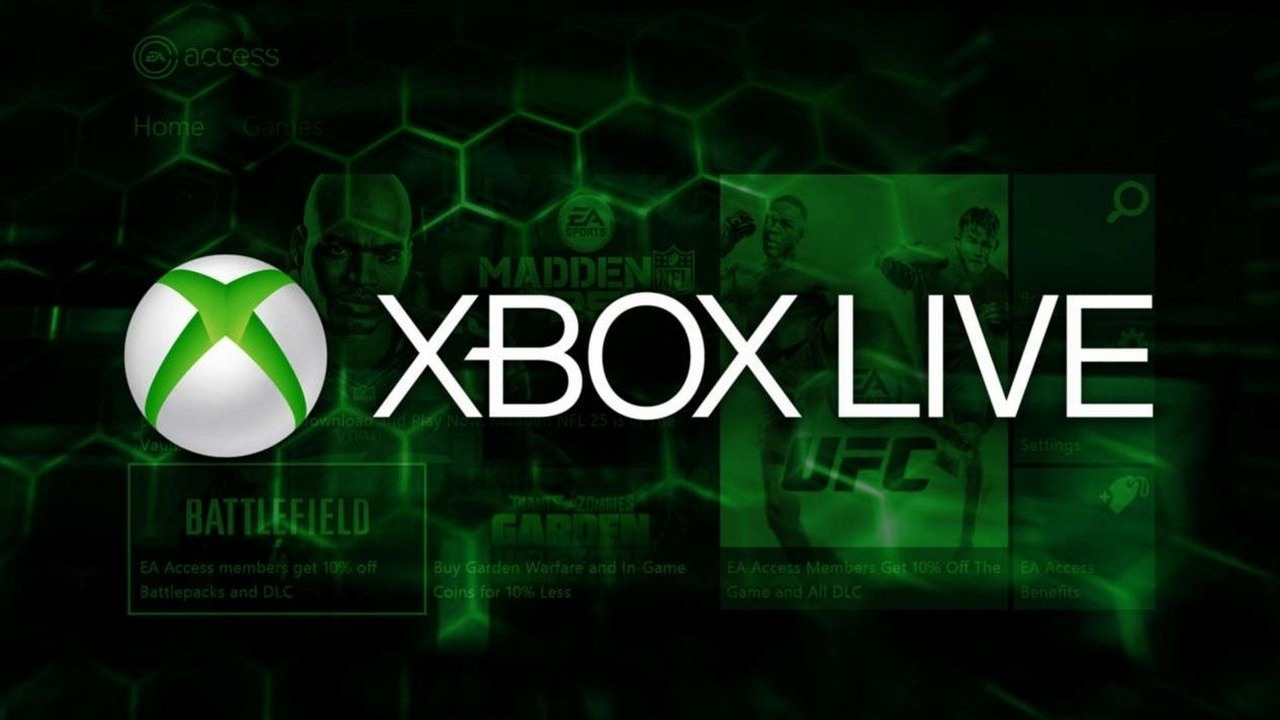 Xbox Network zastąpiło Xbox Live.