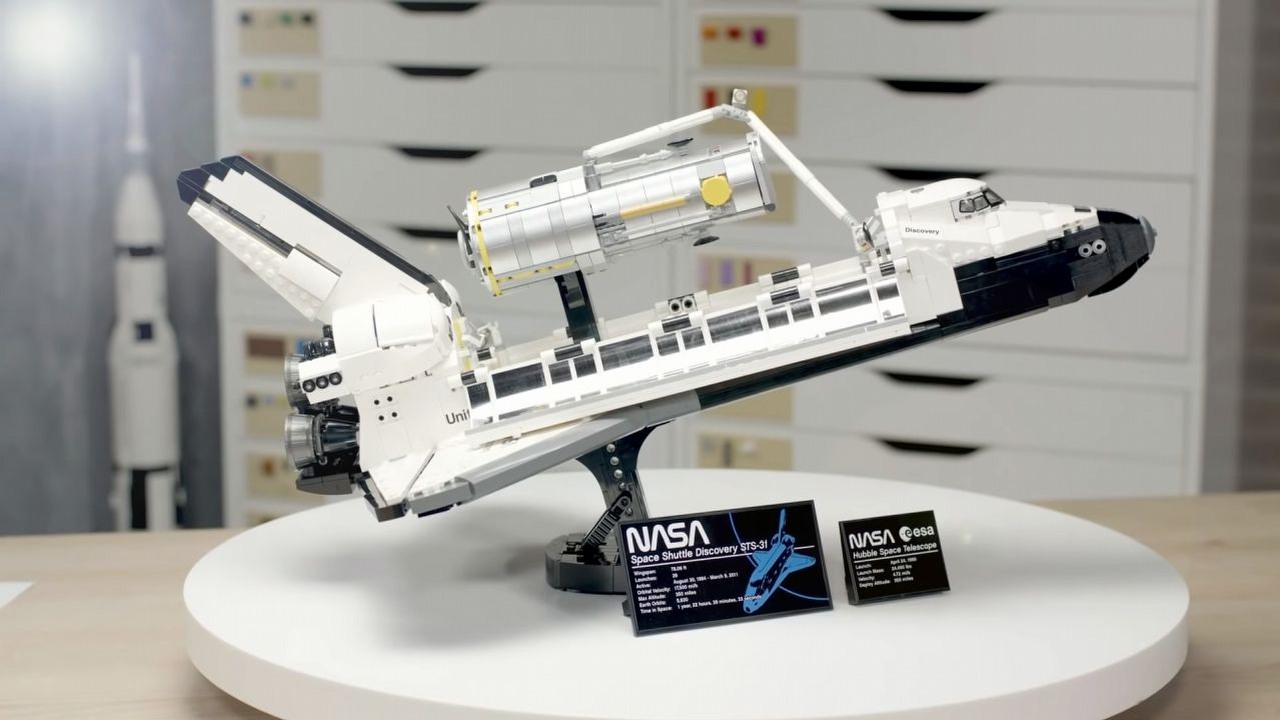Lego i NASA pokazali wahadłowiec i Teleskop Hubble'a - wyglądają świetnie.