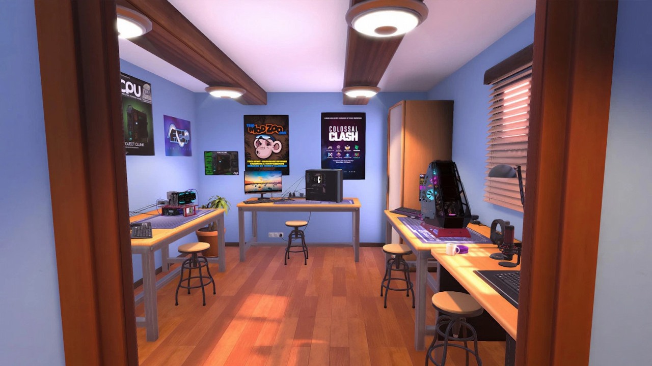 Konsolowy mega patch do PC Building Simulator już dostępny.