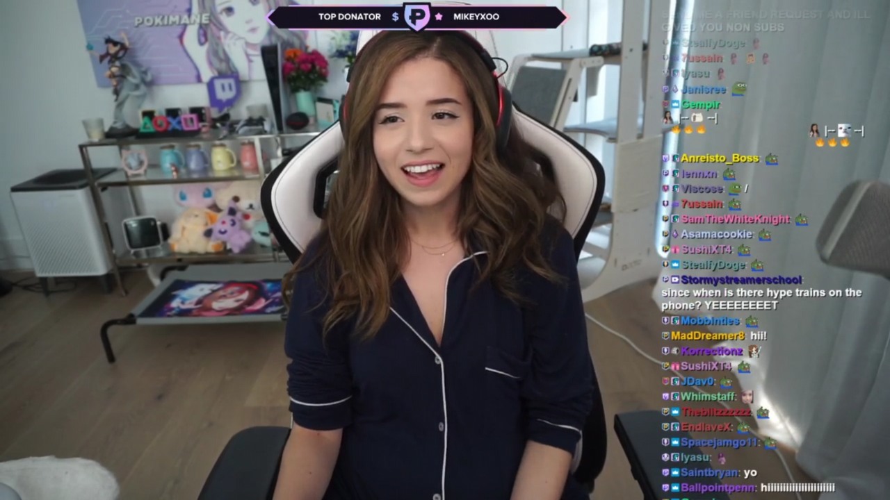 Pokimane, najpopularniejsza streamerka, ujawnia skalę banów na jej kanale; liczby idą w miliony.