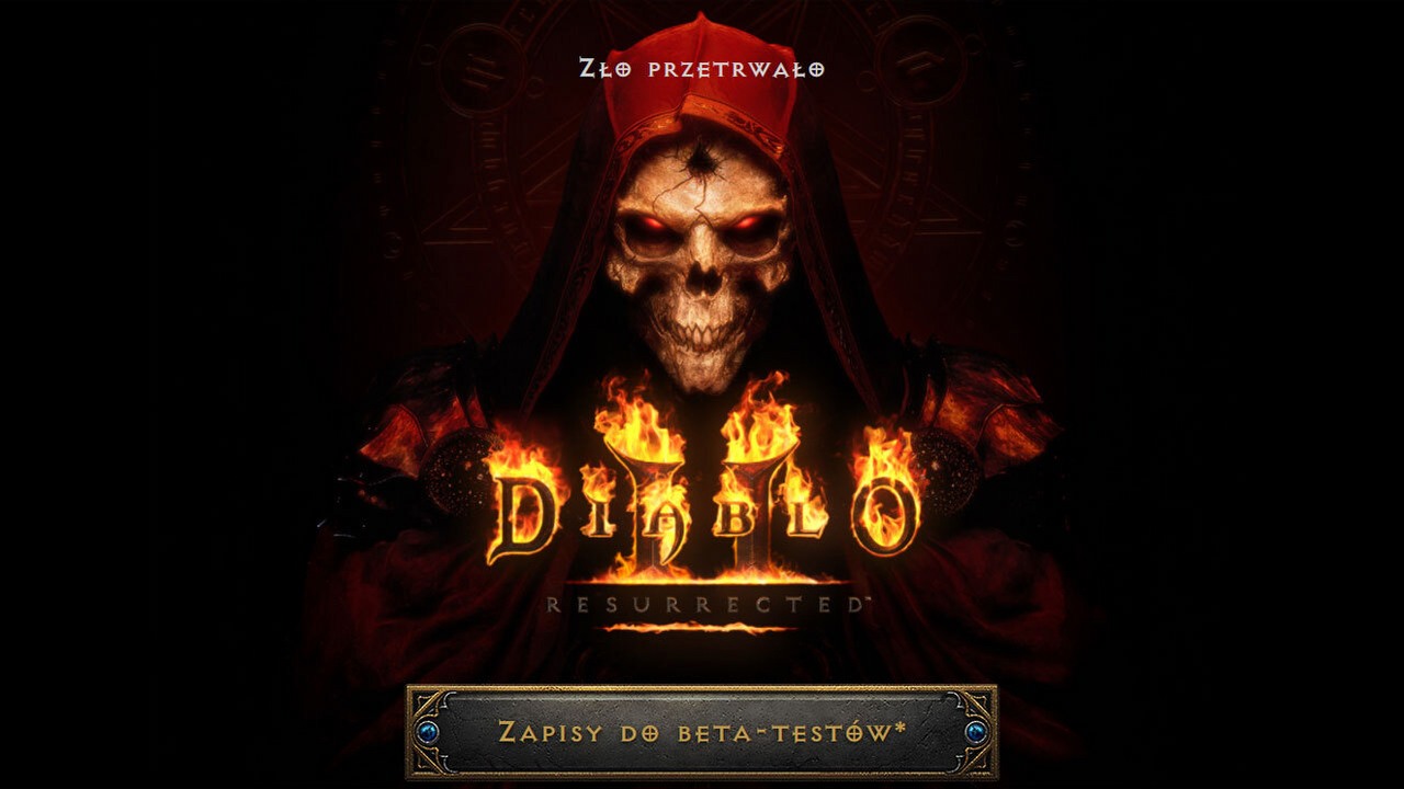Ruszyły zapisy do beta-testów Diablo 2 Resurrected.