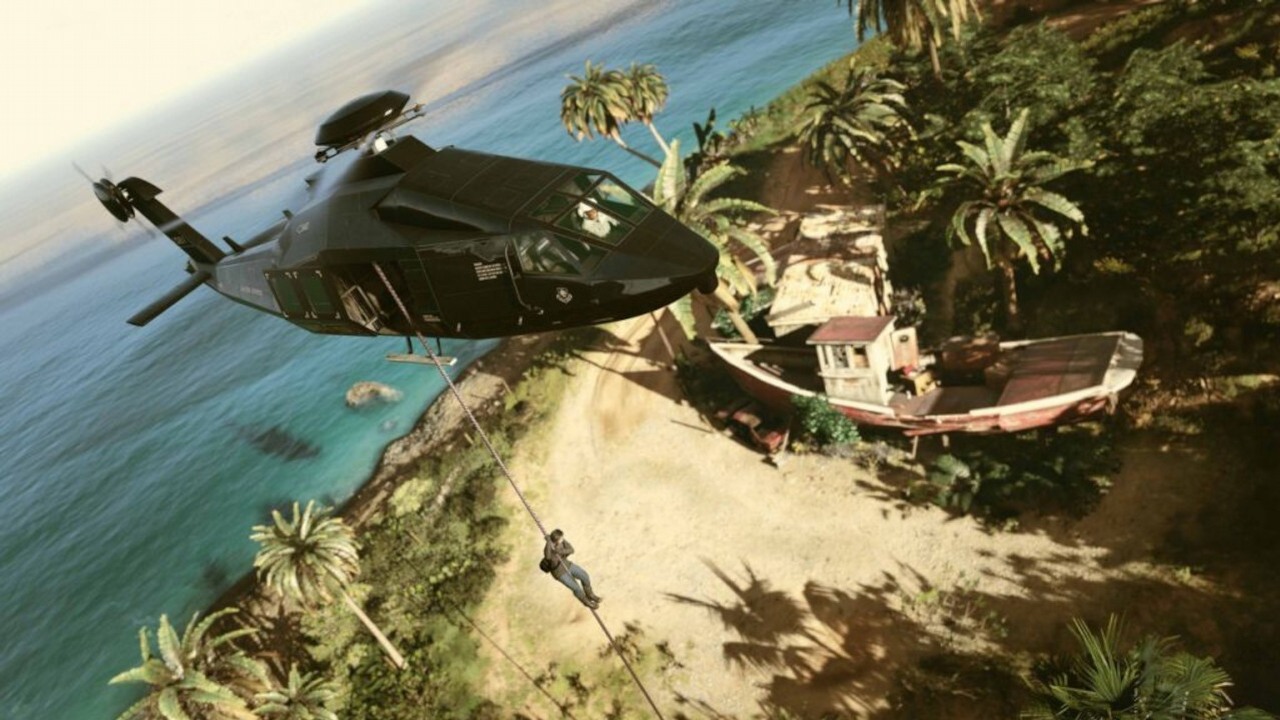 Cayo Perico w GTA 5 bez GTA Online dzięki modyfikacji.