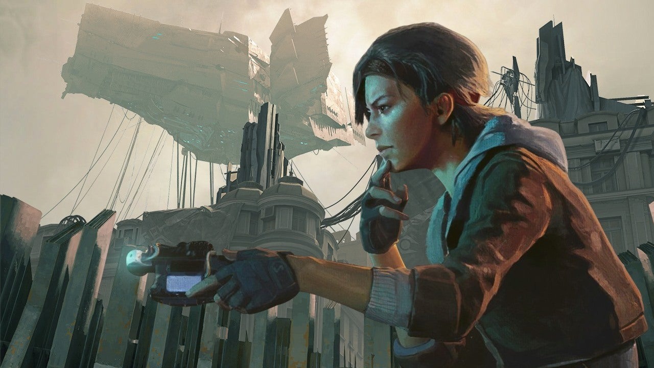 Half-Life: Alyx bez VR - mod wygląda coraz lepiej.