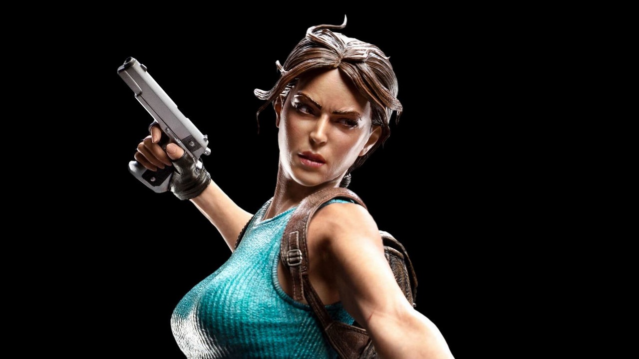 Figurka Lary Croft za 5667 złotych robi wrażenie.