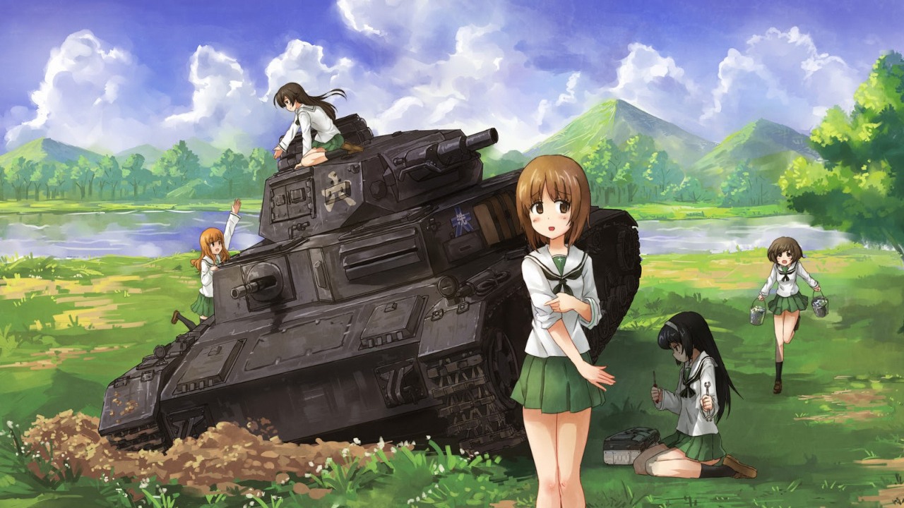 Urocze czołgistki z Girls und Panzer w World of Tanks.