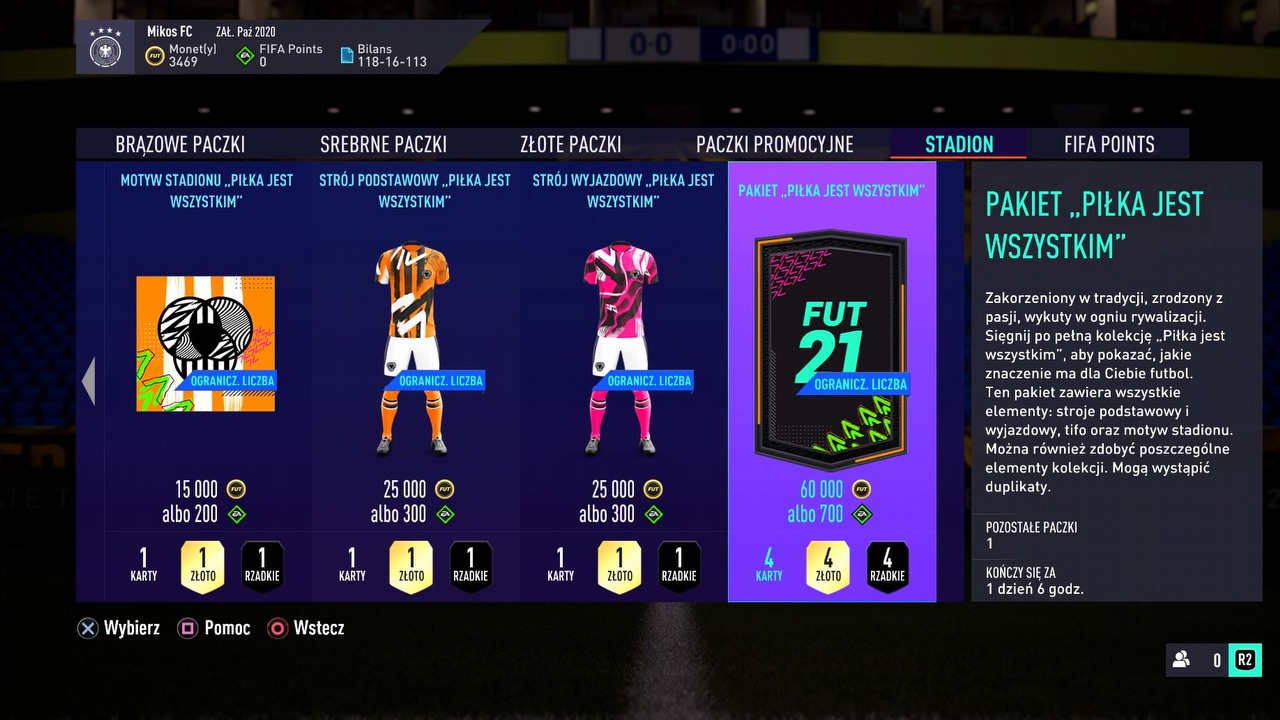 FIFA 21 FUT - mikropłatności weszły na nowy poziom.