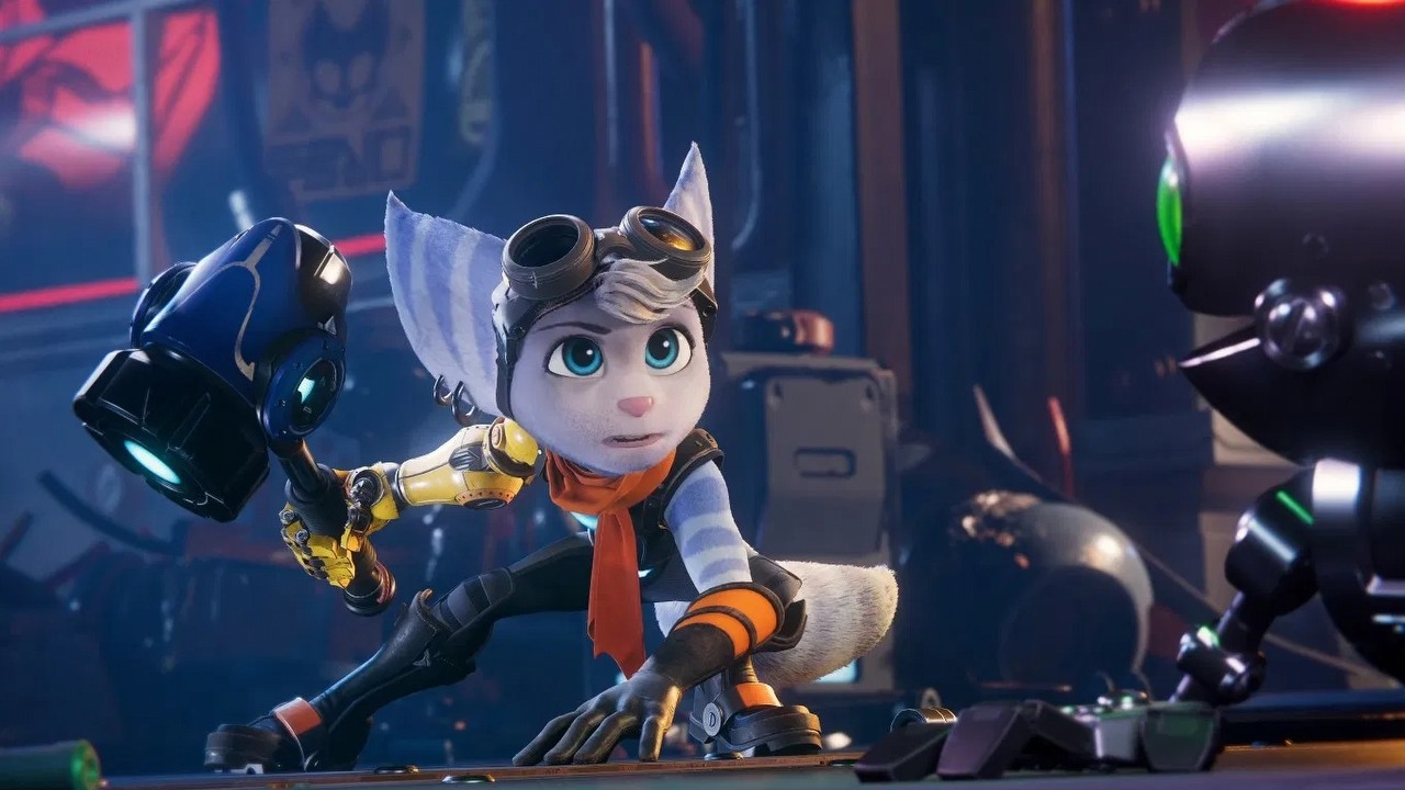 Nowy gameplay z Ratchet & Clank: Rift Apart pokazuje Rivet w akcji.
