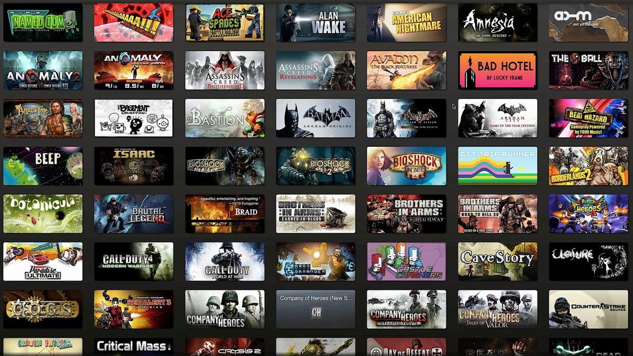 Steam naprawił błąd dotyczący bibliotek z 25 tysiącami gier.