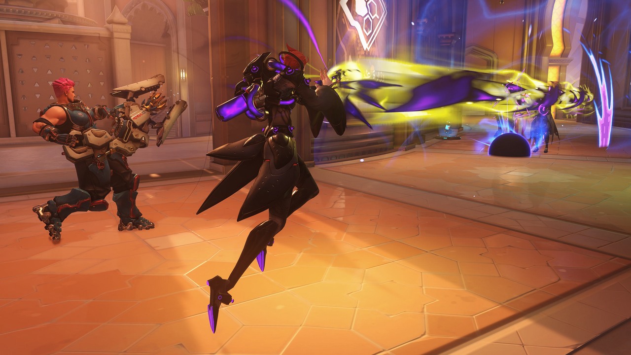Bug zawiesza grę i pozwala rozbić drużynę w Overwatch.