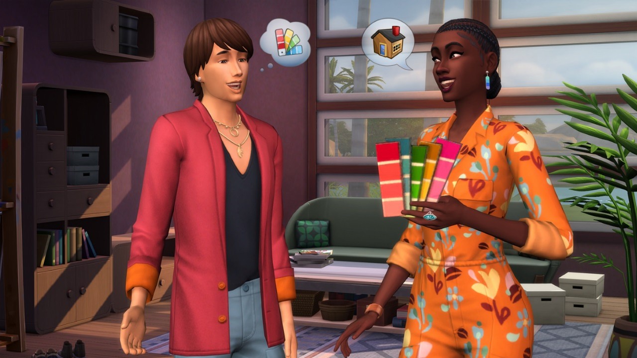 Pakiet Wystrój marzeń do The Sims 4 pozwoli nam zostać dekoratorem wnętrz.