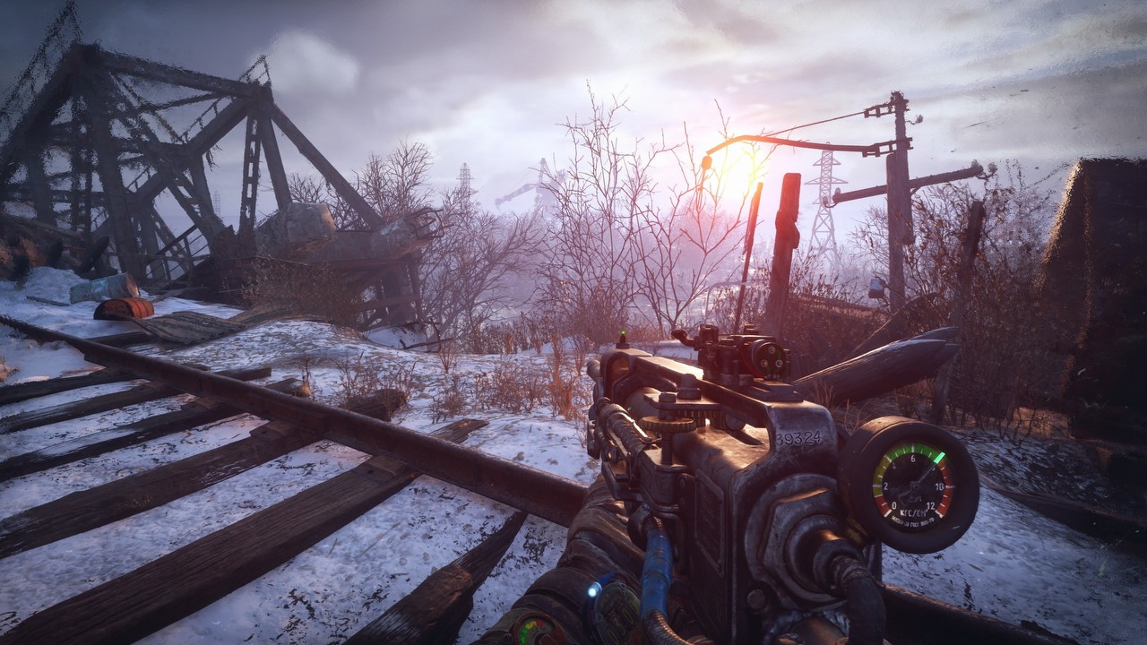 Metro Exodus: Enhanced Edition na PC ze wsparciem dla kontrolera DualSense.