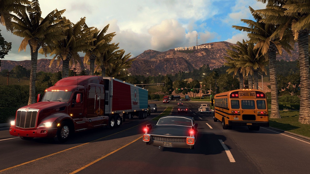 Convoy w American Truck Simulator -  twórcy testują multiplayer [aktualizacja].